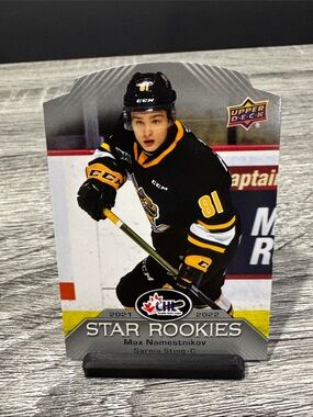 Upper Deck | 2022-23 CHL Hockey #CSR-3: Sarnia Sting: Max Namestnikov - Card